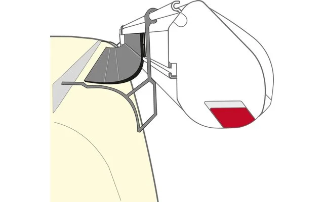 Fiamma Kit Parapioggia Van 4 Fiamma Kit Parapioggia Van - immagine 2