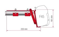 Fiamma Kit Di Staffe Sul Tetto F45 / F70