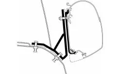 Adattatore Per Tenda Da Sole Thule Ducato H2 Lift Roof Series 5