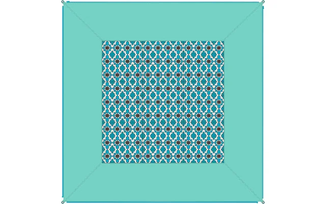 Tappeto Collegabile Bent Zip-Carpet 250 X 250 Cm Di Altezza 4 Tappeto Collegabile Bent Zip-Carpet 250 X 250 Cm Di Altezza - immagine 2