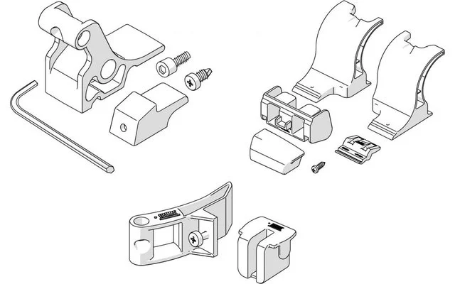 Fiamma Kit Lato F65 S / F65 L 3 Fiamma Kit Lato F65 S / F65 L