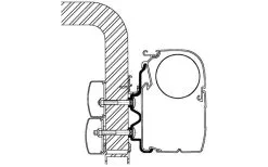 Adattatore Per Tenda Da Sole Thule Hymer 2016 2.6m 9 Adattatore Per Tenda Da Sole Thule Hymer 2016 2.6m -Vendite Tende da campeggio 270035 2681960