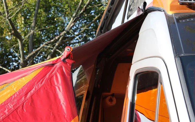 Bent Canvas Tarp Universal Adapter XL Per Furgone / Camper 5 Bent Canvas Tarp Universal Adapter XL Per Furgone / Camper - immagine 3