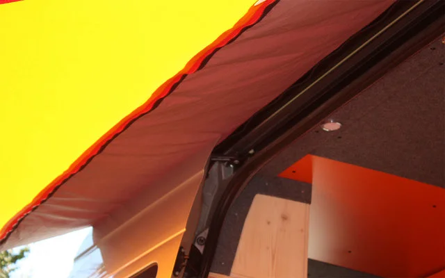 Bent Canvas Tarp Universal Adapter XL Per Furgone / Camper 6 Bent Canvas Tarp Universal Adapter XL Per Furgone / Camper - immagine 4