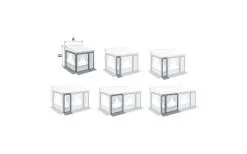 Fiamma Privacy Room / Caravanstore ZIP XL Pannello Frontale Per Tende Da Sole 20 Cm -Vendite Tende da campeggio 347235 2244373