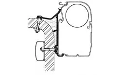 Adattatore Thule Hymer B2 Class Per Serie 5 3.0m 7 Adattatore Thule Hymer B2 Class Per Serie 5 3.0m -Vendite Tende da campeggio 38740 3684