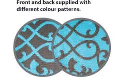 Bo-Camp Azure Outdoor Mat 200 X 180 Cm 12 Bo-Camp Azure Outdoor Mat 200 X 180 Cm -Vendite Tende da campeggio 395026 2879819