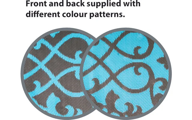 Bo-Camp Azure Outdoor Mat 200 X 180 Cm 6 Bo-Camp Azure Outdoor Mat 200 X 180 Cm - immagine 4