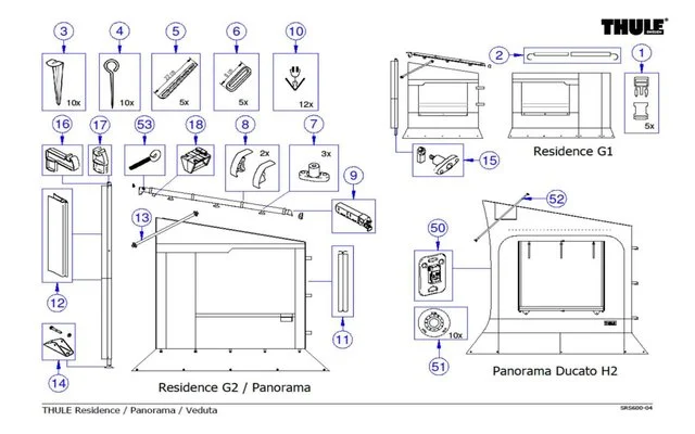 Thule Pezzo Finale Trave Di Tensione 3 Thule Pezzo Finale Trave Di Tensione