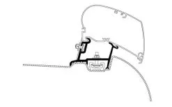 Adattatore Tenda Da Sole Thule Mercedes Sprinter/ VW Crafter