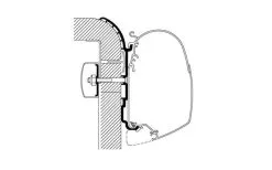 Set Di Adattatori Per Tende Da Sole Thule Bürstner
