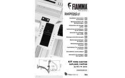 Fiamma Ford Custom Capland/Capfun Staffa Per Fiamma F35