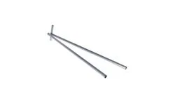 BERGER Angolo Destro, 1x 28x1040mm, 1x 25x1070mm Alluminio