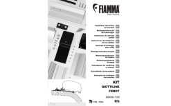 Fiamma Kit Giottiline / Fendt Adattatore Tenda Da Sole Per Fiamma F80 / F65