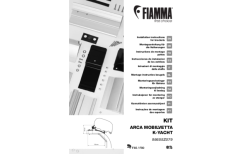 Fiamma Kit Arca Mobilvetta K-Yacht Adapter Per Fiamma F60 / F65