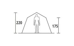 Tenda DWT Steeplechase Villa 6 -Vendite Tende da campeggio 56252 114514