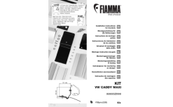 Fiamma Kit VW Caddy Maxi Adattatore Tenda Da Sole Per Fiamma F35