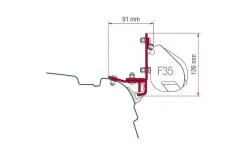 Fiamma F35 Pro Kit Standard -Vendite Tende da campeggio 57443 12097