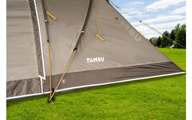 Tambu Agnikunda Comfort Vis à Vis 4 Persone Tenda A Tunnel Da Trekking Marrone 7 Tambu Agnikunda Comfort Vis à Vis 4 Persone Tenda A Tunnel Da Trekking Marrone - immagine 5