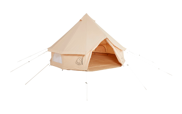 Nordisk Asgard 12.6 Tenda A Campana In Cotone Per 6 Persone Naturale 3 Nordisk Asgard 12.6 Tenda A Campana In Cotone Per 6 Persone Naturale