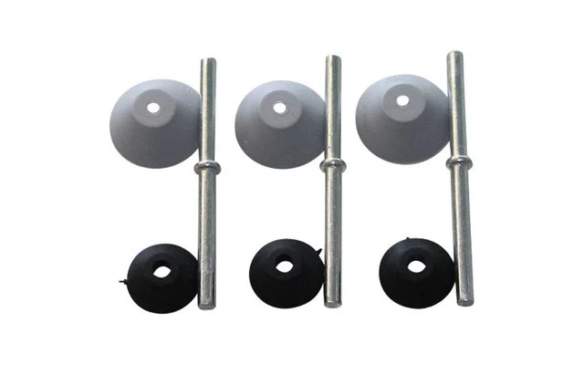 Brand 3 Perni D'asta Con Anello Di Tenuta 3 Brand 3 Perni D'asta Con Anello Di Tenuta