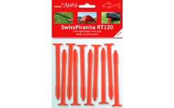 Swiss Piranha RT120 Piolo Per Tenda Rosso 12 Cm Singolo