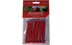 Swiss Piranha RT90 Piolo Per Tenda Rosso 9 Cm Singolo -Vendite Tende da campeggio 604355 4402535