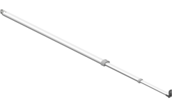 Fiamma Asta Di Tensionamento E Piedino Di Supporto 300 A Sinistra Per F35 Pro 13 Fiamma Codice Articolo 98670D02-