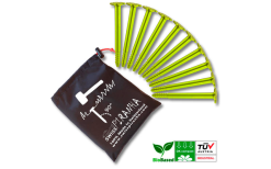 Swiss Piranha SwissPiranha GS150 Picchetto Per Tenda Verde 15 Cm Singolo -Vendite Tende da campeggio 634683 4402751