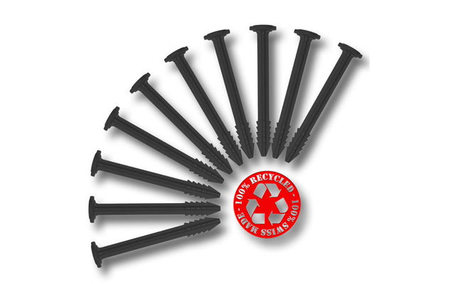 Swiss Piranha SwissPiranha BF90 Picchetto Da Tenda Nero 9,7 Cm Singolo 4 Swiss Piranha SwissPiranha BF90 Picchetto Da Tenda Nero 9,7 Cm Singolo - immagine 2