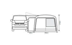 Outdoor Revolution Cayman Combo Air Tenda Da Sole Bassa Da 180 A 210 Cm -Vendite Tende da campeggio 636907 4332467