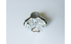 Brand Marca Morsetti D'angolo Per Pali 2 Pezzi Diametro 25 Mm - 28 Mm