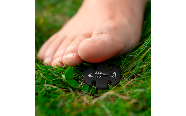 Picchetti Per Tenda Swiss Piranha BF220 Nero 22 Cm Singolo 3 Picchetti Per Tenda Swiss Piranha BF220 Nero 22 Cm Singolo