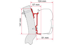 Fiamma Wingamm Oasi Adattatore Per Fiamma F45 230 Cm -Vendite Tende da campeggio 661035 4521120