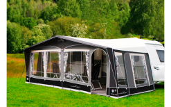 Walker Tenda Da Sole Atrium-300 Antracite In Fibra Di Vetro MAX 825 Circonferenziale 810-840 Cm -Vendite Tende da campeggio 667164 4567521