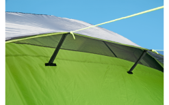 Tenda Berger Sierra 6-L Cabina Letto Nera -Vendite Tende da campeggio 676050 4612338