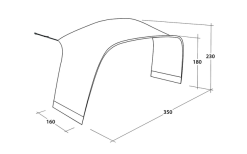 Outwell Connettore Universale Esterno M 13 Outwell Connettore Universale Esterno M -Vendite Tende da campeggio 689796 4858256