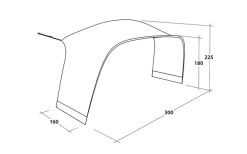 Outwell Connettore Universale Esterno M