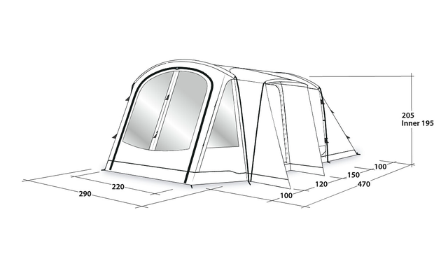 Outwell Nevada 5PE 4 Outwell Nevada 5PE - immagine 2