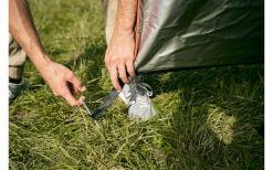 Tenda Da Doccia Vickywood Con Parapioggia 100 Cm Nero -Vendite Tende da campeggio 696239 4715339