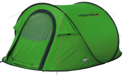 High Peak Vision 2 Tenda Pop-up A Tetto Singolo Verde