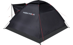 High Peak Beaver 3 Tenda A Cupola Autoportante A Tetto Singolo Per 3 Persone, Nero -Vendite Tende da campeggio 730880 5242157