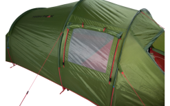 High Peak Falcon 3 LW Tenda A Tunnel Leggera Per 3 Persone Con Pali In Alluminio Oliva/rosso -Vendite Tende da campeggio 733031 4904030