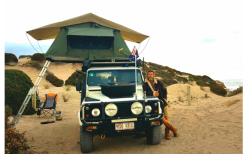 Tenda A Tetto Gordigear Per 2 Persone Con Area Di Stoccaggio 140 X 240 Cm Grigio