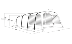 Outwell Avondale 5PA -Vendite Tende da campeggio 737546 4971980