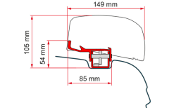 Kit Adattatore Fiamma F40van VW T5/T6 Dal 2003