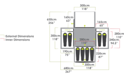 Zempire Pro III V2 -Vendite Tende da campeggio 747746 5004233