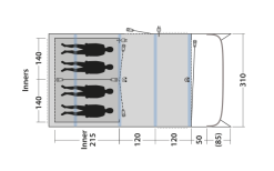 Outwell Avondale 4PA 13 Outwell Avondale 4PA -Vendite Tende da campeggio 748517 5009087