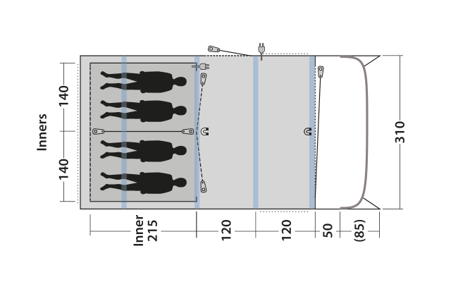 Outwell Avondale 4PA 8 Outwell Avondale 4PA - immagine 6