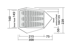 Tenda A Tunnel Robens Challenger 3XE Verde -Vendite Tende da campeggio 771893 5131136